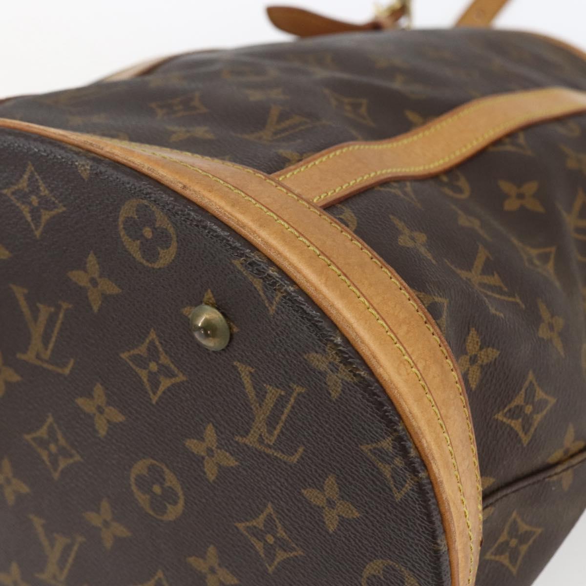 LOUIS VUITTON Monogram Bucket GM Shoulder Bag M42236 LV Auth 168368 - Jerrillo image 9