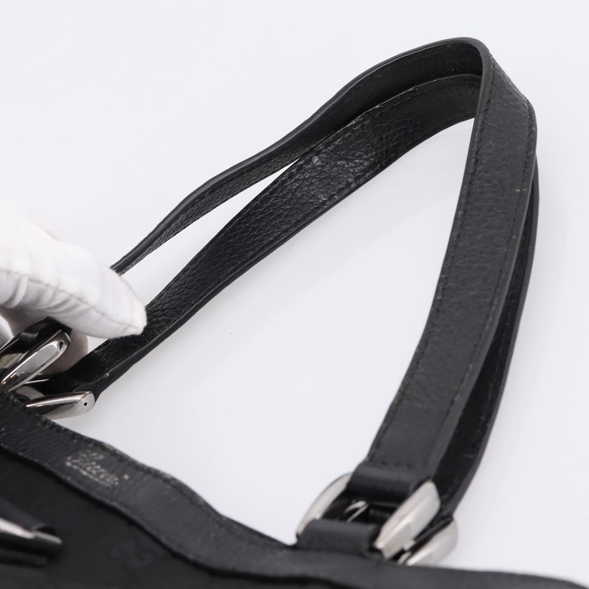 GUCCI GG Canvas Abbey Tote Bag Black Silver 293580 Auth 204921 - Jerrillo image 8