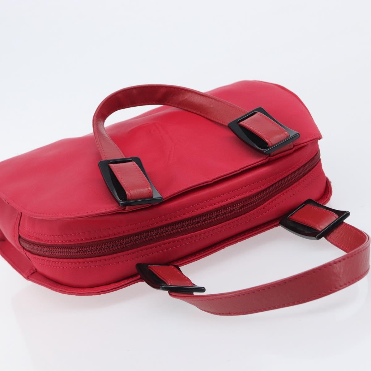 Saint Laurent Hand Bag Nylon Red Auth 205355 - Jerrillo image 7