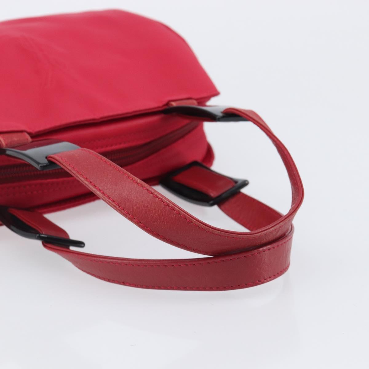 Saint Laurent Hand Bag Nylon Red Auth 205355 - Jerrillo image 8
