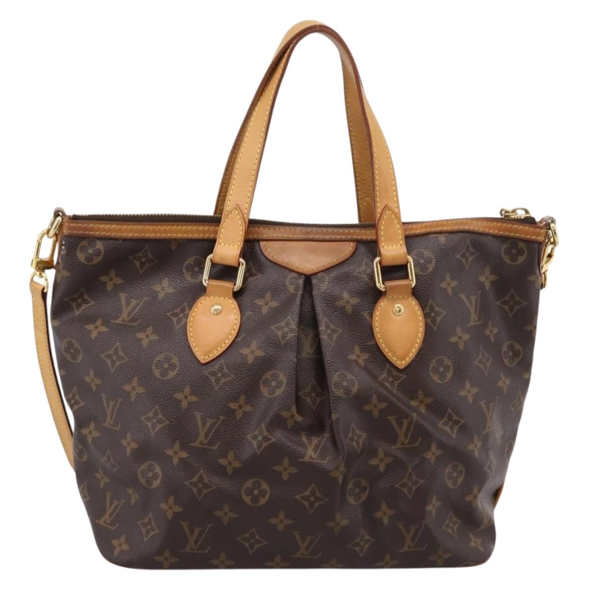 LOUIS VUITTON Monogram Palermo PM Tote Bag M40145 LV Auth 205409A - Jerrillo image 2