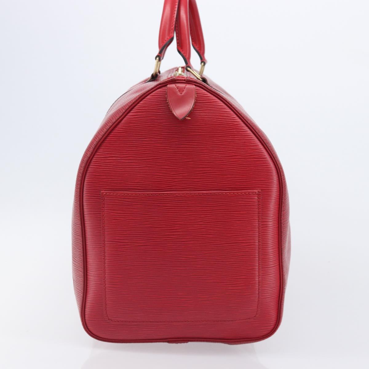 LOUIS VUITTON Epi Keepall 50 Boston Bag Red M42967 LV Auth 205802A - Jerrillo image 3