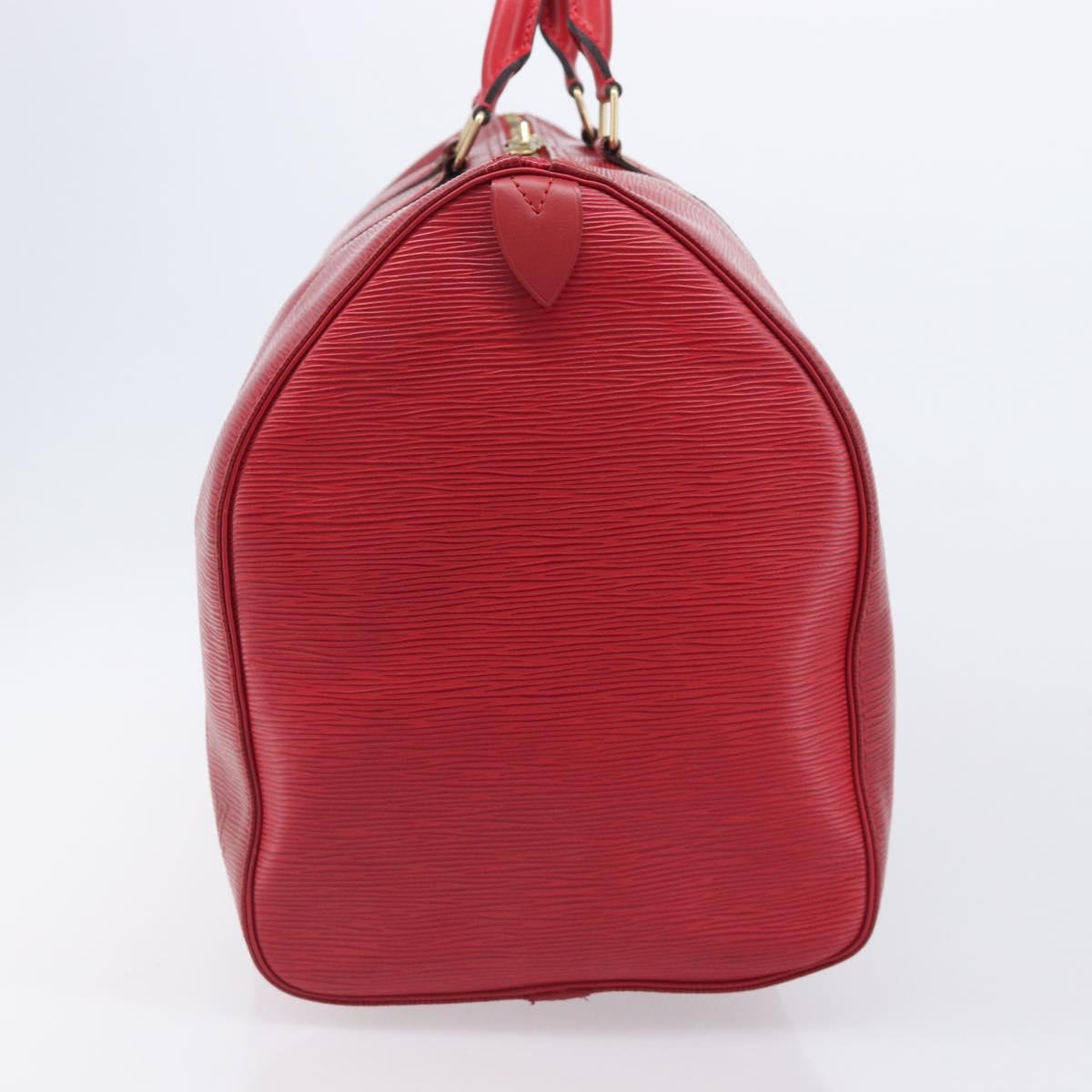 LOUIS VUITTON Epi Keepall 50 Boston Bag Red M42967 LV Auth 205802A - Jerrillo image 4
