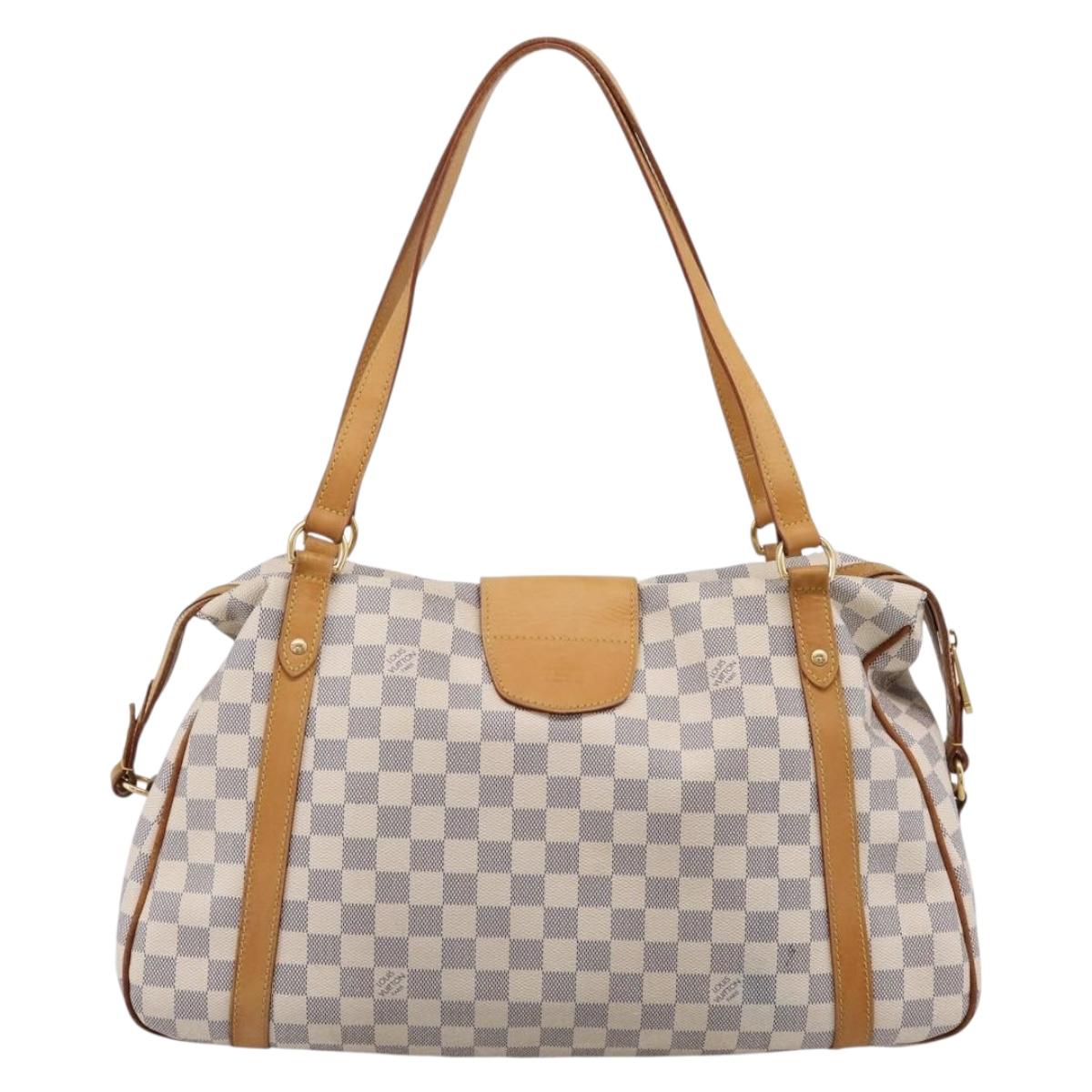 LOUIS VUITTON Damier Azur Stresa GM Tote Bag M51186 LV Auth 206362A - Jerrillo image 2