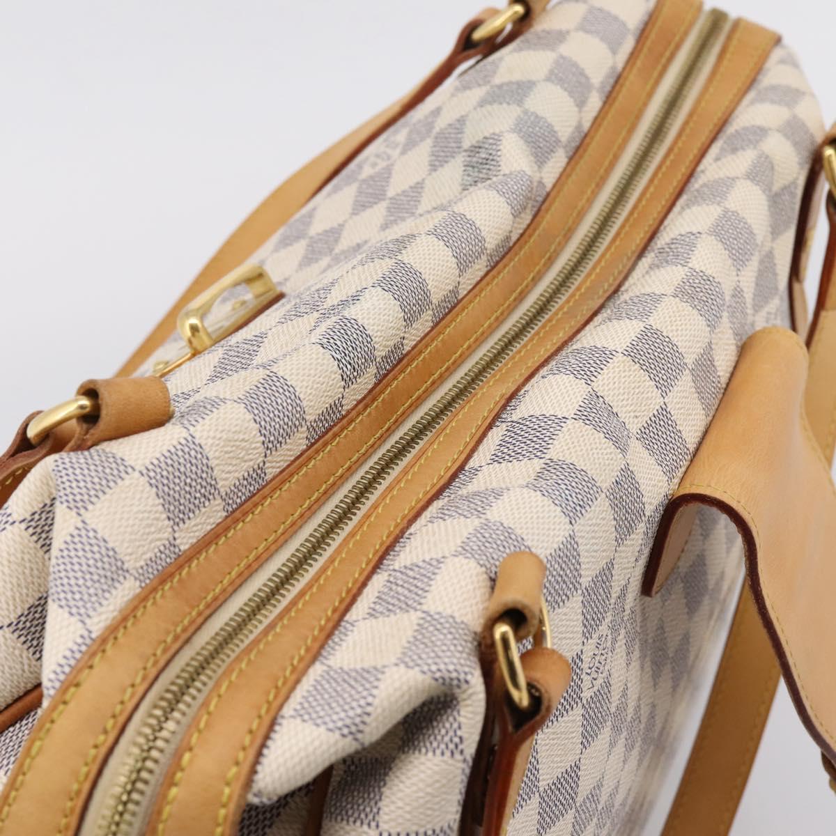 LOUIS VUITTON Damier Azur Stresa GM Tote Bag M51186 LV Auth 206362A - Jerrillo image 6