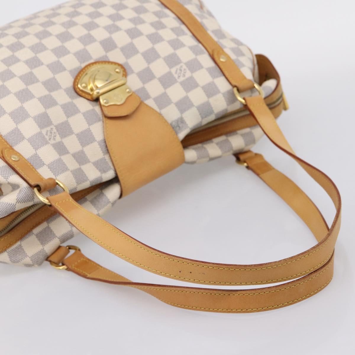 LOUIS VUITTON Damier Azur Stresa GM Tote Bag M51186 LV Auth 206362A - Jerrillo image 7