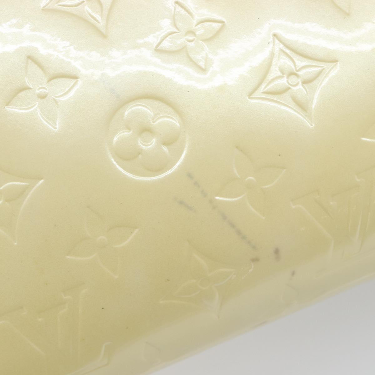 LOUIS VUITTON Monogram Vernis Roxbury Drive Hand Bag Perle M91374 LV Auth 206602 - Jerrillo image 10