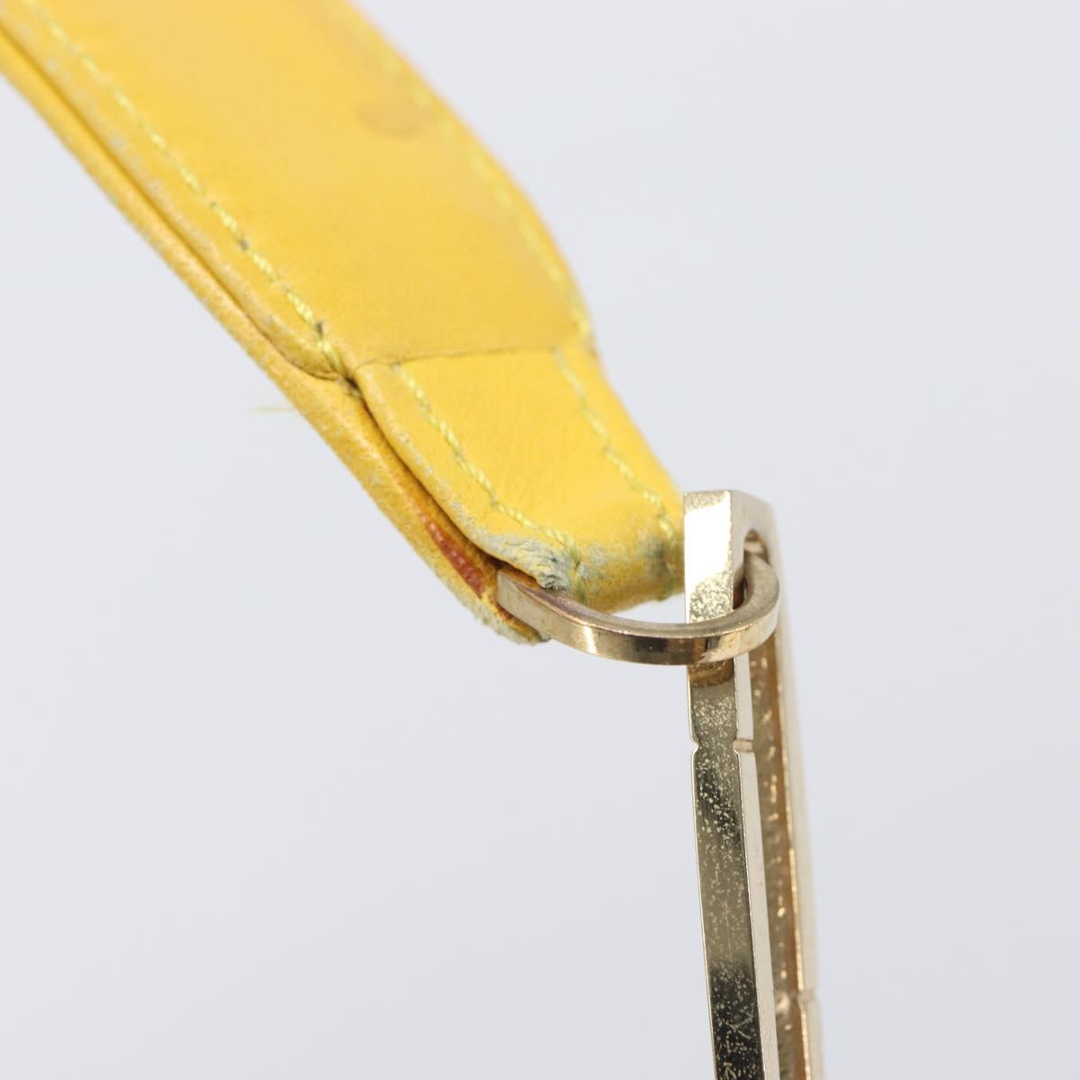 LOEWE Shoulder Bag Leather Yellow Gold Auth 206726A - Jerrillo image 9