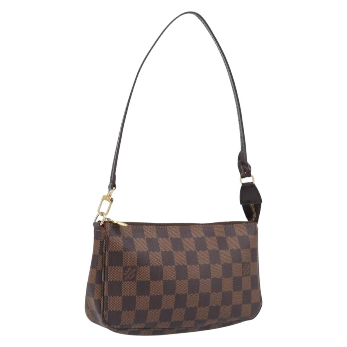 LOUIS VUITTON Damier Ebene Pochette Accessoires Pouch N41206 LV Auth 206918V – Jerrillo