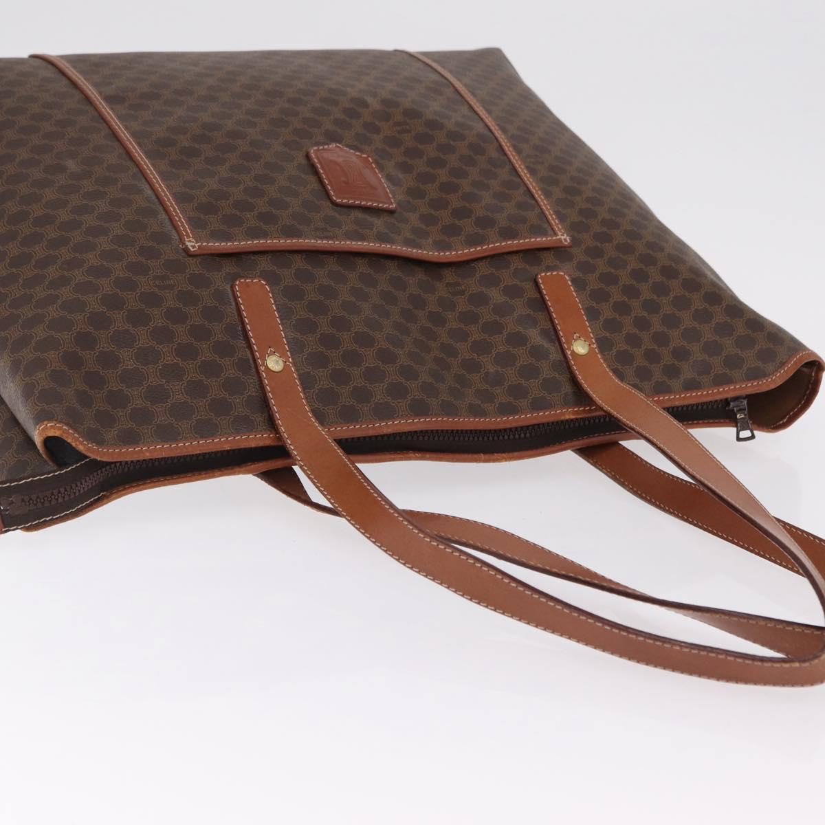 CELINE Macadam Tote Bag PVC Brown Auth 208166 - Jerrillo image 7