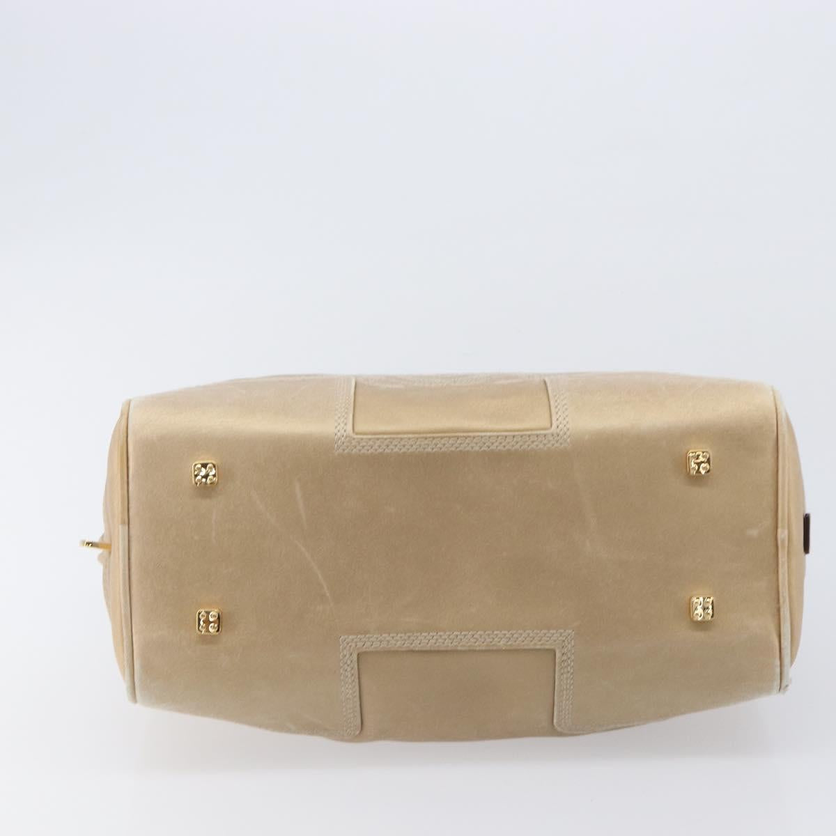 LOEWE Amazona 28 Hand Bag Leather Gold Auth BA16120 - Jerrillo image 6