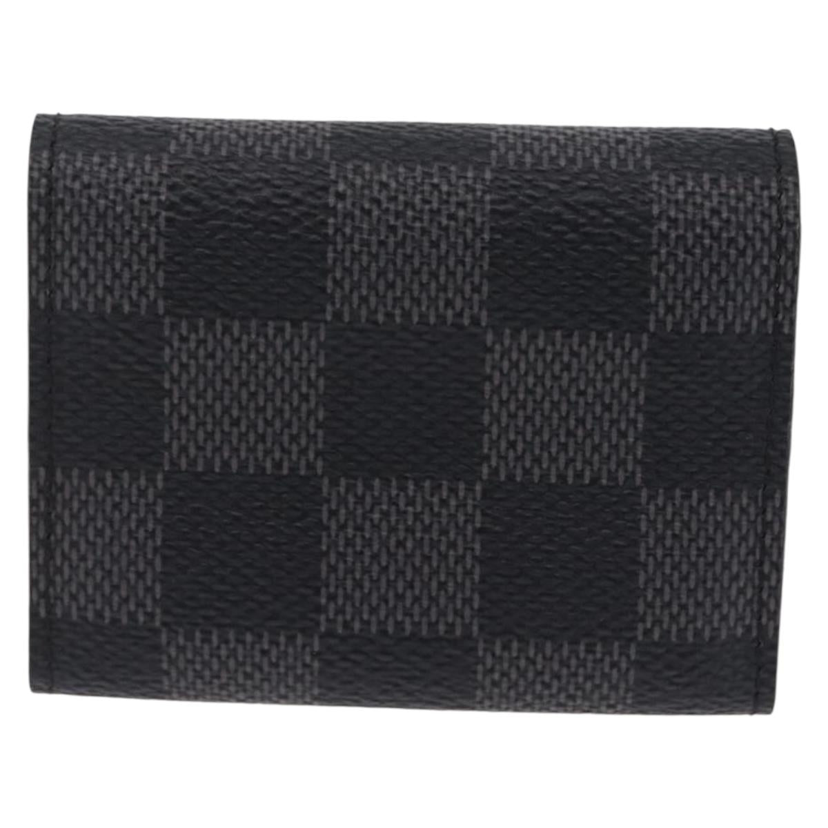 LOUIS VUITTON Damier Graphite Buton De Manchette Cuffs LV Auth BA16425V - Jerrillo image 2