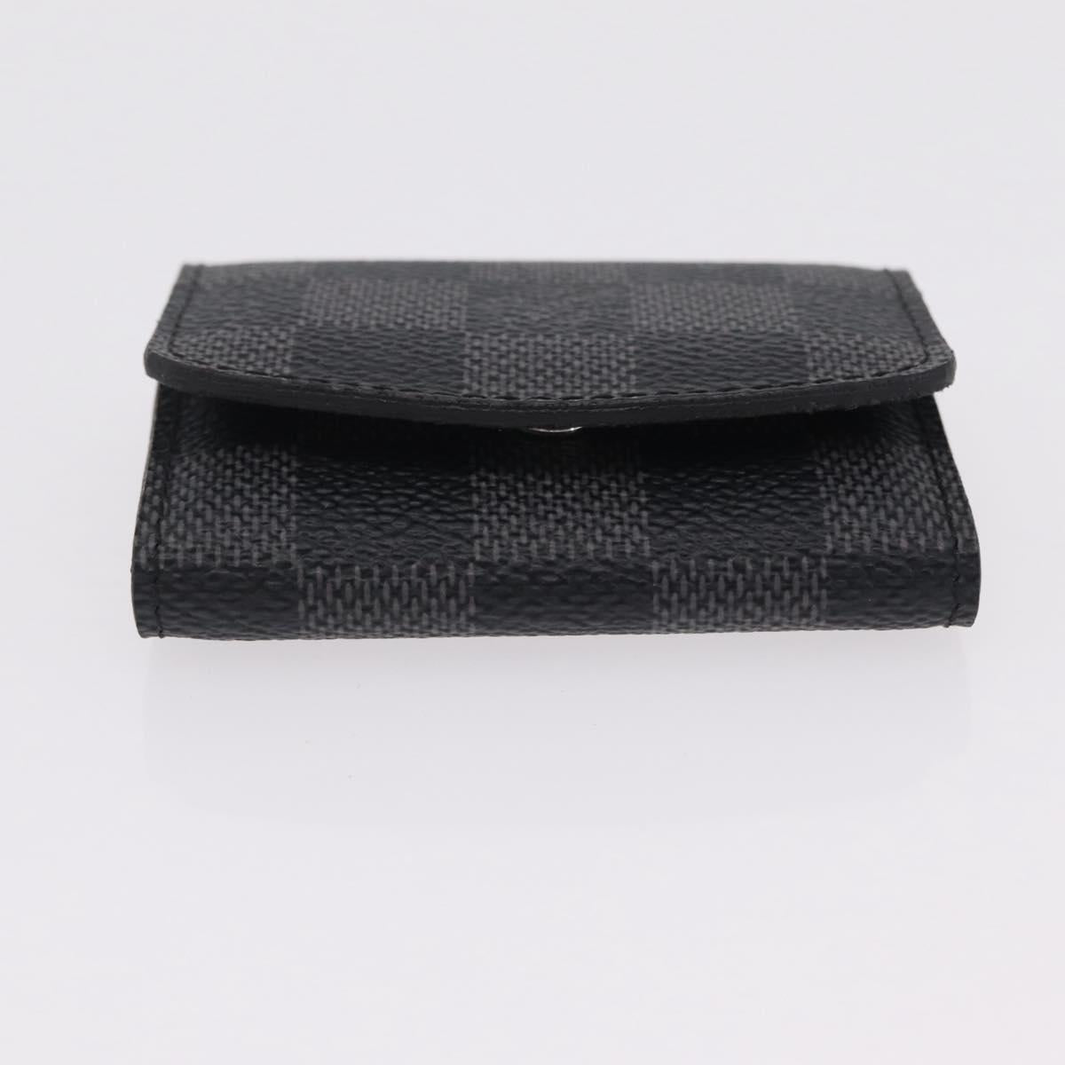 LOUIS VUITTON Damier Graphite Buton De Manchette Cuffs LV Auth BA16425V - Jerrillo image 6