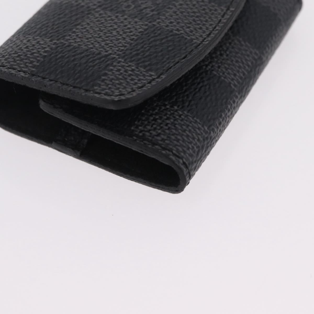 LOUIS VUITTON Damier Graphite Buton De Manchette Cuffs LV Auth BA16425V - Jerrillo image 7