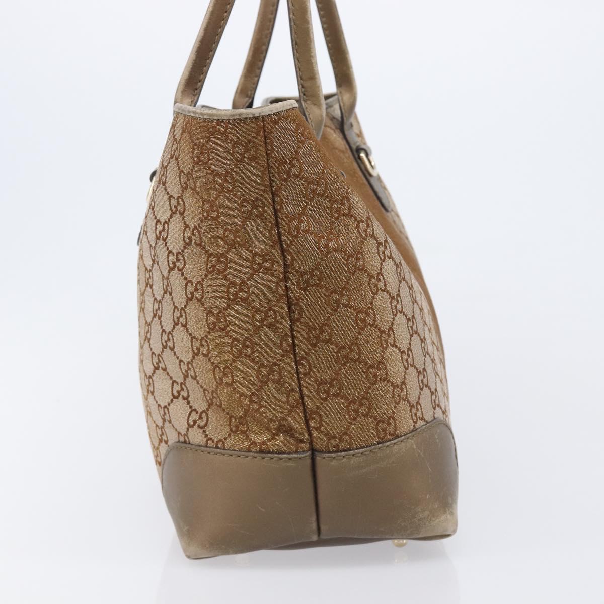 GUCCI GG Canvas Tote Bag Beige Gold 269956 Auth BA16448 - Jerrillo image 4