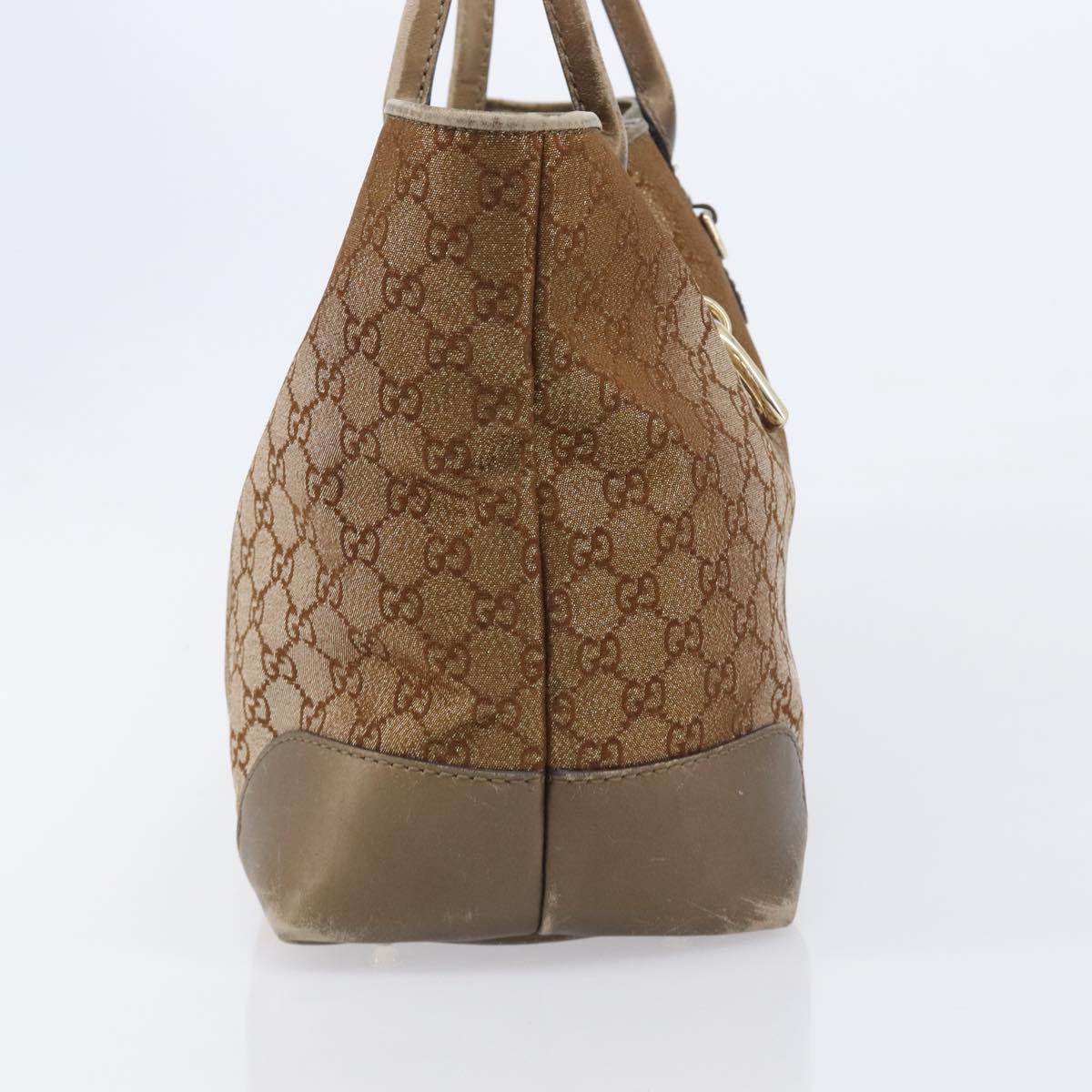 GUCCI GG Canvas Tote Bag Beige Gold 269956 Auth BA16448 - Jerrillo image 5