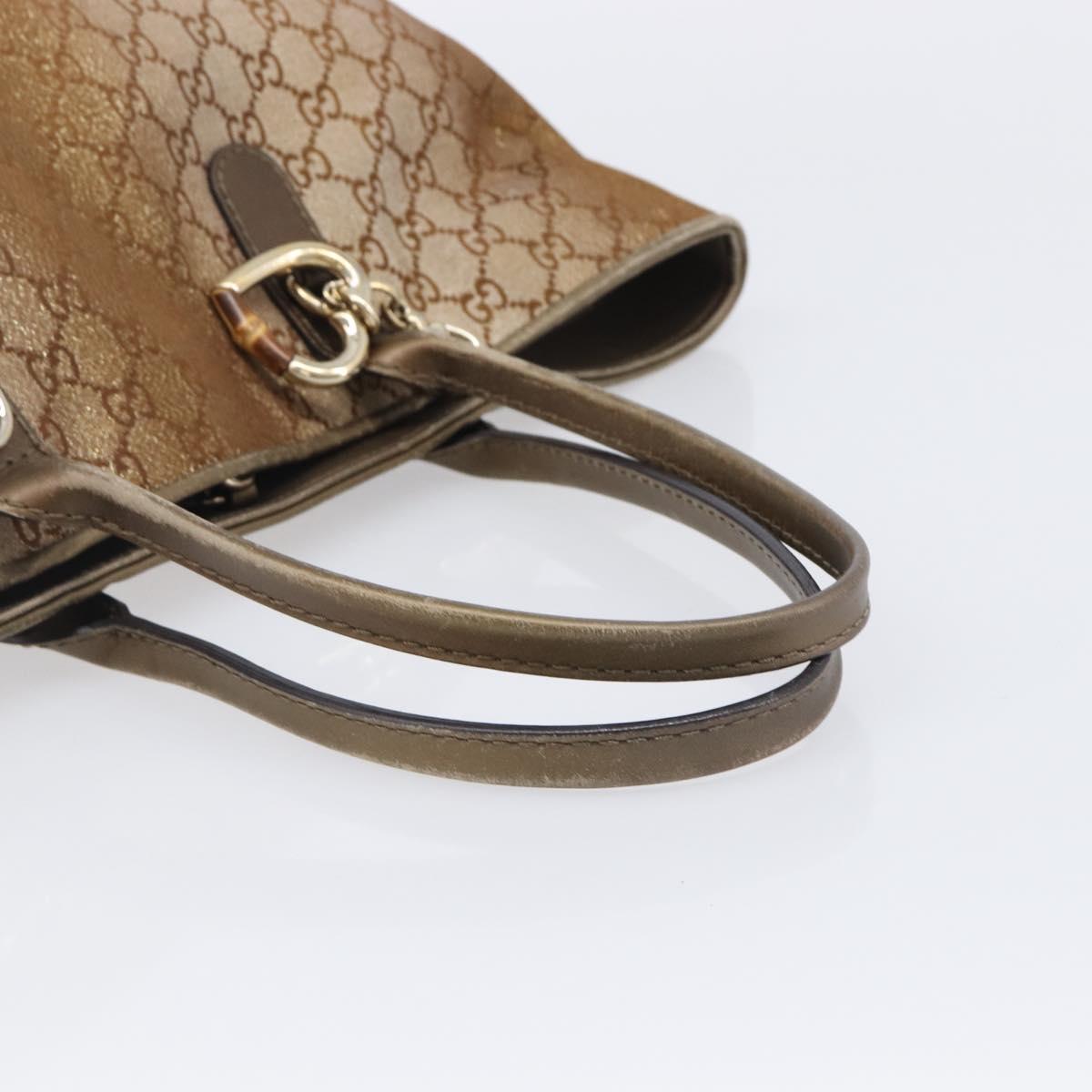 GUCCI GG Canvas Tote Bag Beige Gold 269956 Auth BA16448 - Jerrillo image 7
