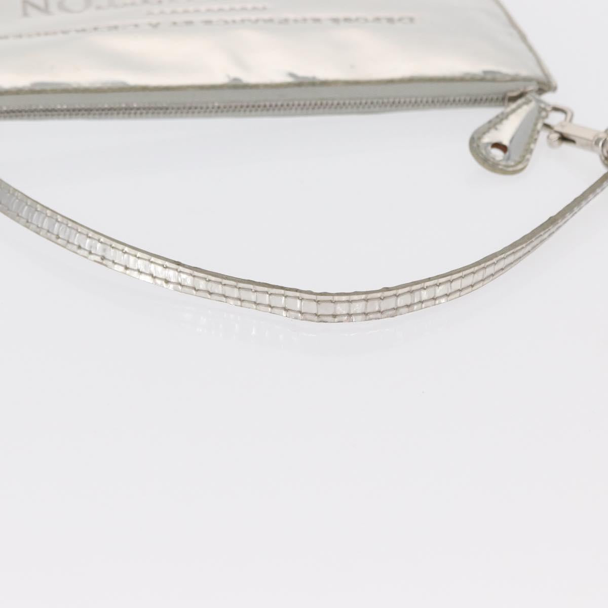 LOUIS VUITTON Monogram Miroir Pochette Platt Pouch Silver M95277 LV Auth BA9494 - Jerrillo image 7