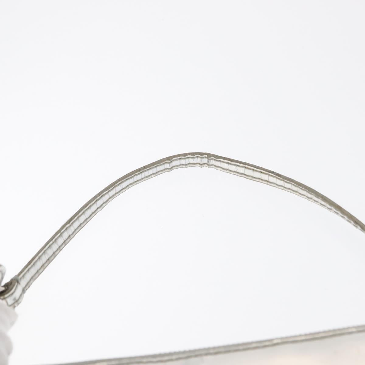 LOUIS VUITTON Monogram Miroir Pochette Platt Pouch Silver M95277 LV Auth BA9494 - Jerrillo image 8