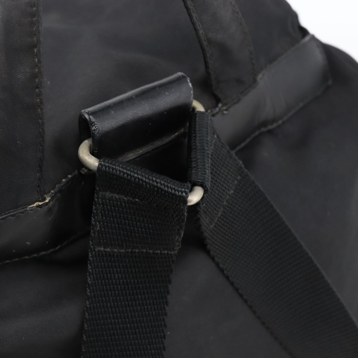 PRADA Backpack Nylon Silver Black Auth bs33518 - Jerrillo image 9