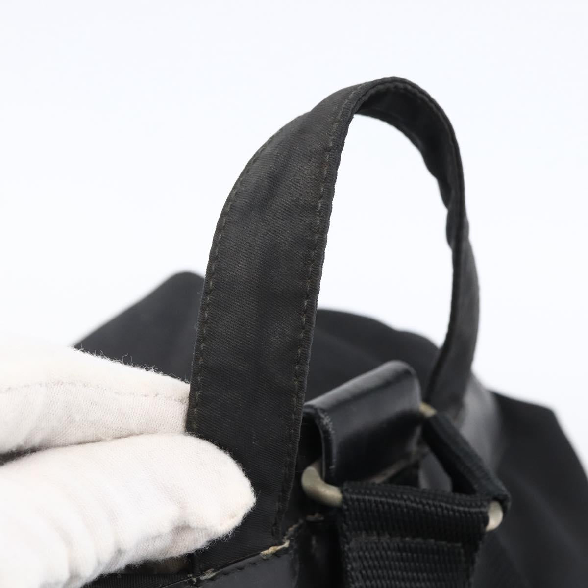 PRADA Backpack Nylon Silver Black Auth bs33518 - Jerrillo image 7