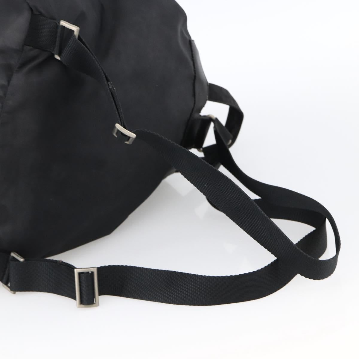 PRADA Backpack Nylon Silver Black Auth bs33518 - Jerrillo image 8