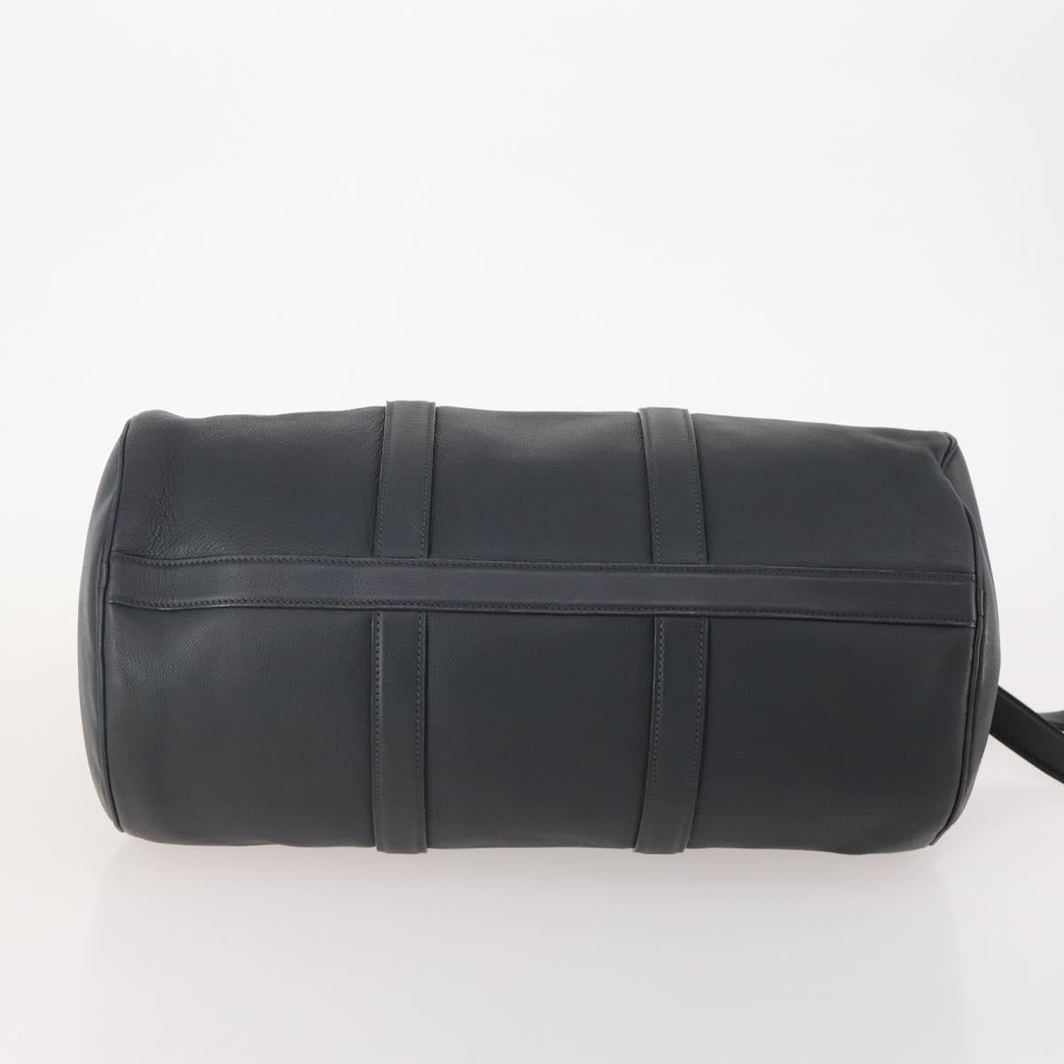 LOUIS VUITTON Boston Bag Taurillon ClemenceLeather 2way Black LV Auth bs34310 - Jerrillo image 5