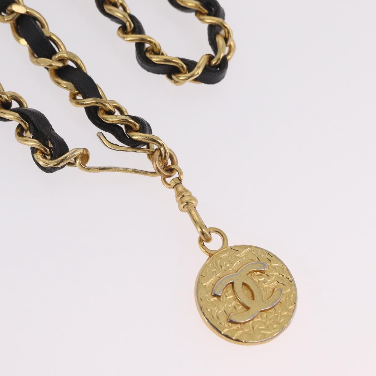CHANEL Necklace metal Gold Tone CC Auth bs37294A - Jerrillo image 3