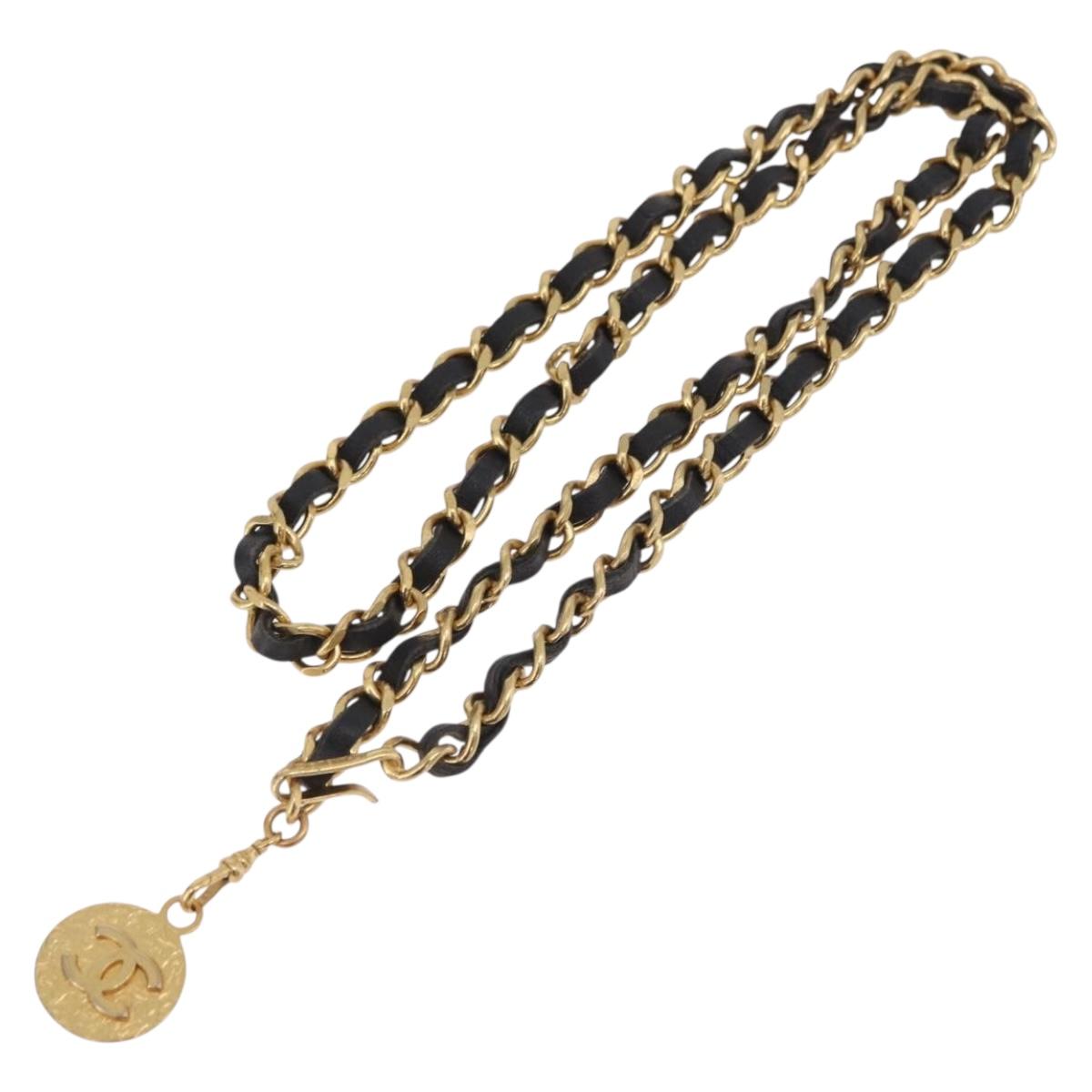 CHANEL Necklace metal Gold Tone CC Auth bs37294A - Jerrillo image 7