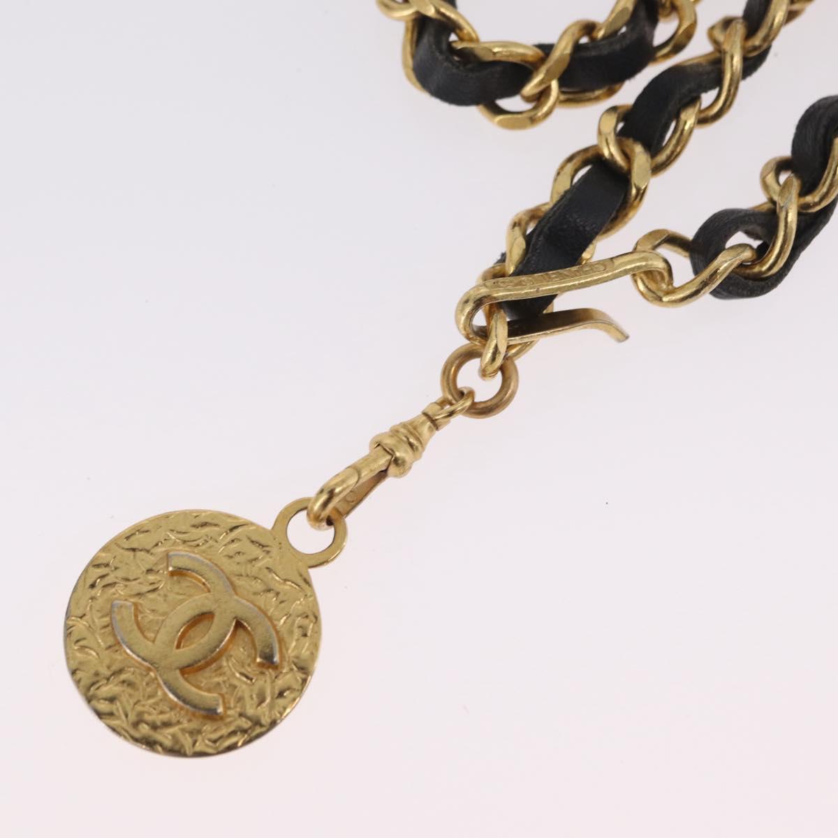 CHANEL Necklace metal Gold Tone CC Auth bs37294A - Jerrillo image 8