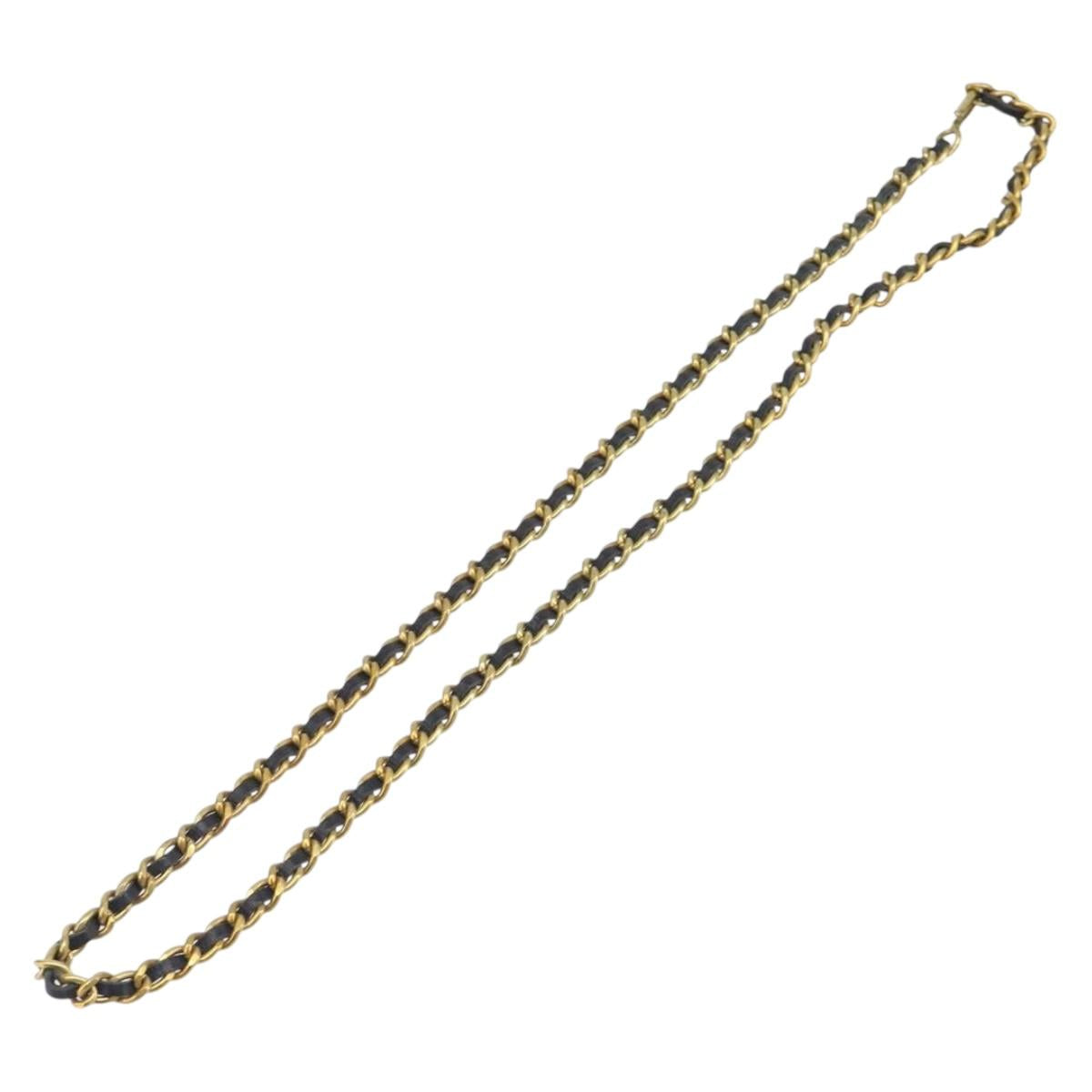 CHANEL Necklace Metal Gold Tone CC Auth bs37528 - Jerrillo image 2