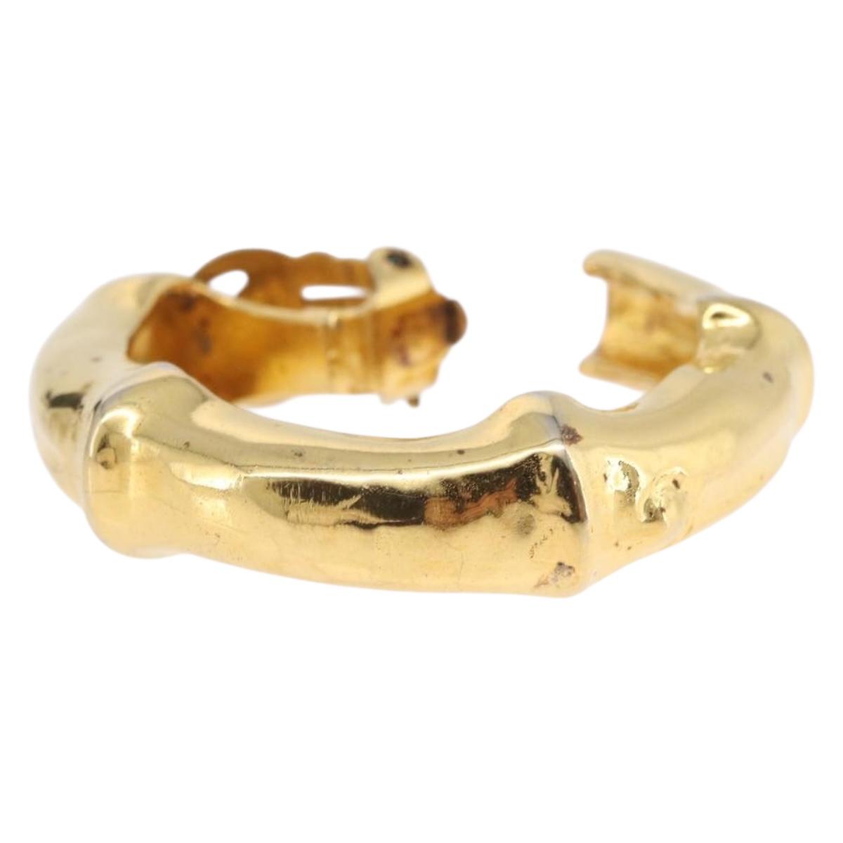 HERMES Earring metal Gold Tone Auth bs37621 - Jerrillo image 10