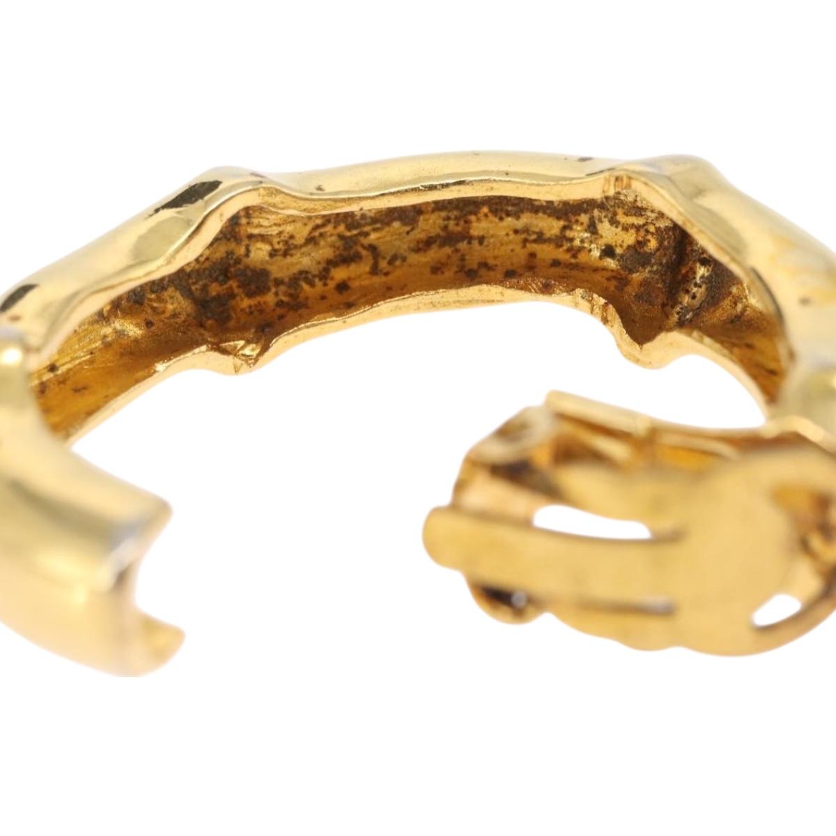 HERMES Earring metal Gold Tone Auth bs37621 - Jerrillo image 4