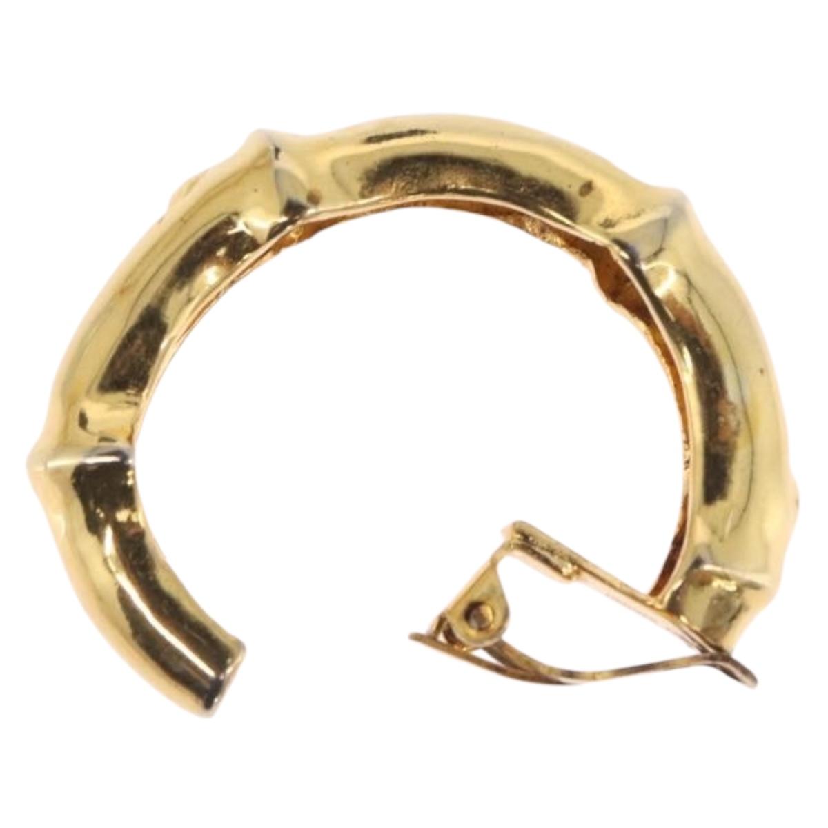 HERMES Earring metal Gold Tone Auth bs37621 - Jerrillo image 8