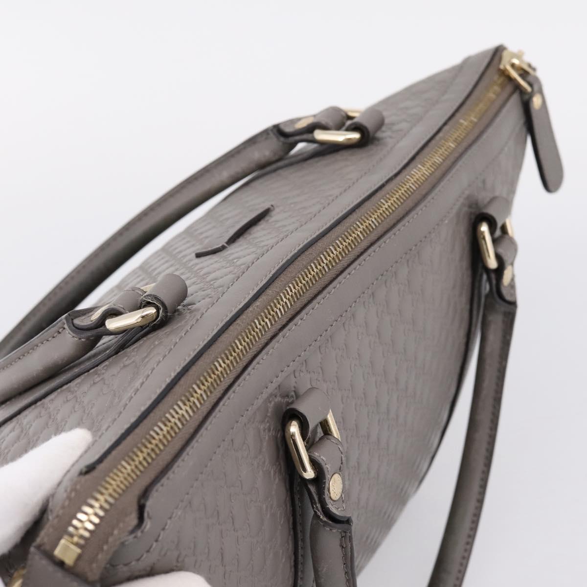 GUCCI Micro GG Canvas Guccissima Bag Leather 2way Outlet 449656 Auth ep15926 - Jerrillo image 6