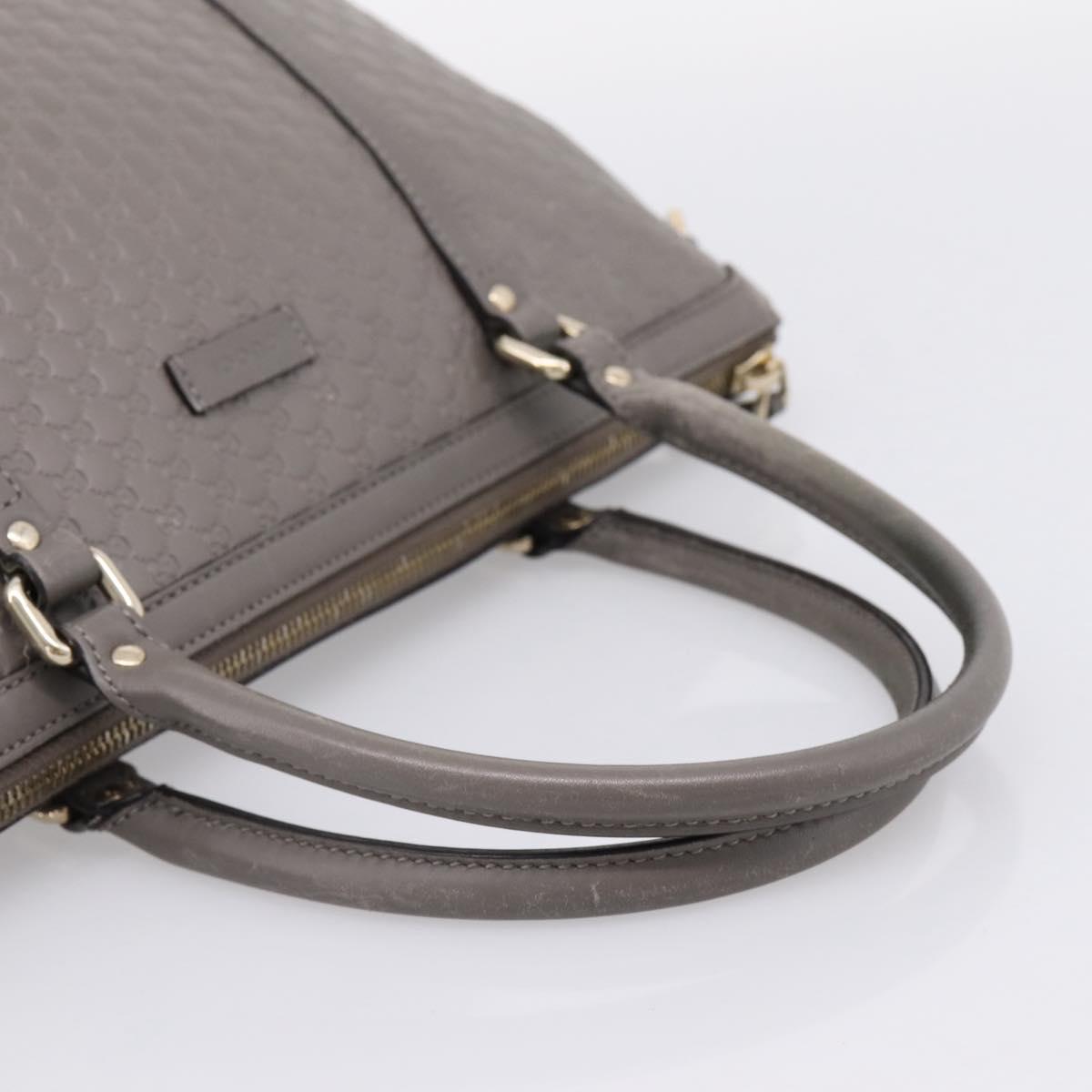 GUCCI Micro GG Canvas Guccissima Bag Leather 2way Outlet 449656 Auth ep15926 - Jerrillo image 7