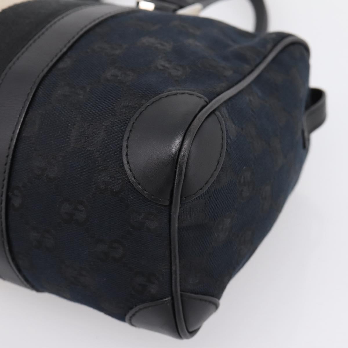 GUCCI GG Canvas Hand Bag Black Silver 000 0851 3754 Auth ep16134 - Jerrillo image 9