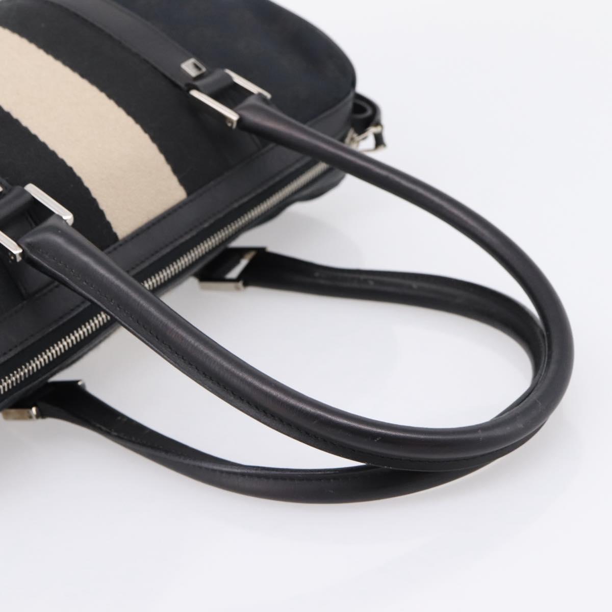 GUCCI GG Canvas Hand Bag Black Silver 000 0851 3754 Auth ep16134 - Jerrillo image 7