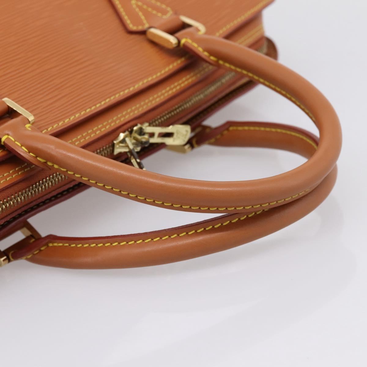 LOUIS VUITTON Epi Sorbonne Hand Bag Brown M54513 LV Auth ep16216A - Jerrillo image 7