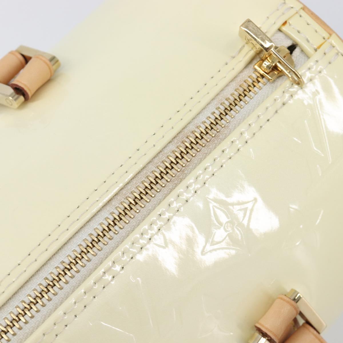 LOUIS VUITTON Monogram Vernis Bedford Hand Bag Perle M91006 LV Auth gh2340V - Jerrillo image 7