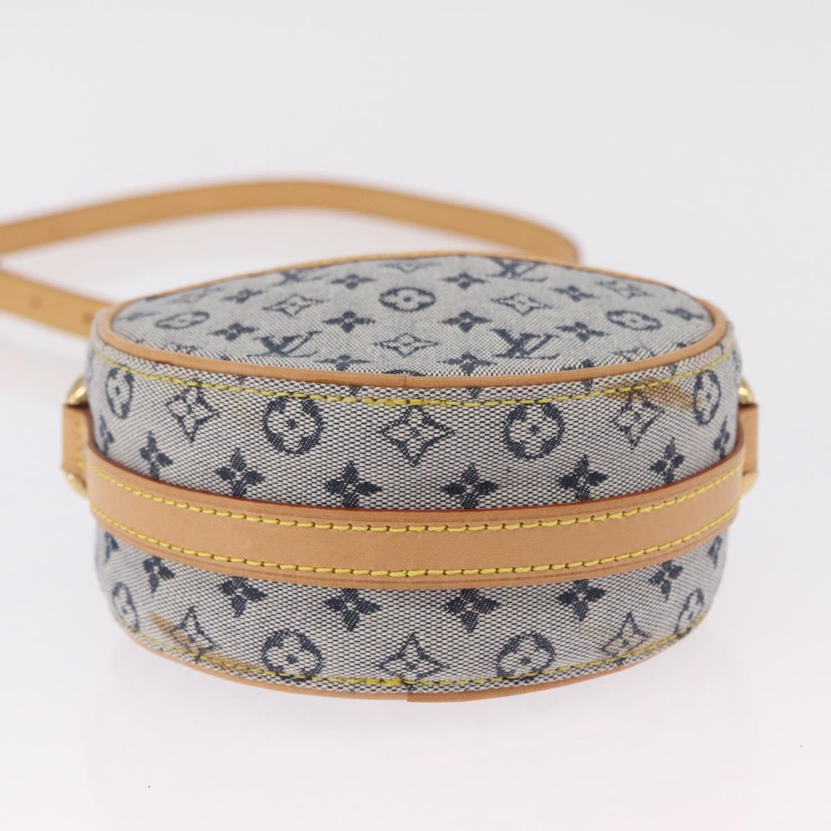LOUIS VUITTON Monogram Mini Jeanne PM Shoulder Bag Blue M92001 LV Auth gh2364V - Jerrillo image 7