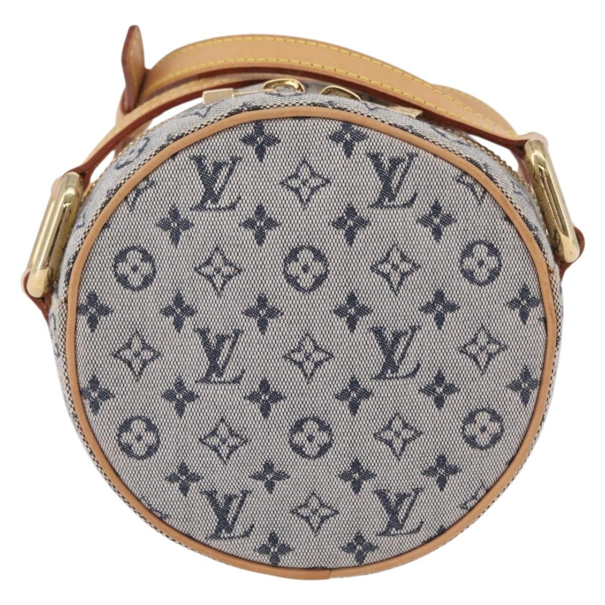 LOUIS VUITTON Monogram Mini Jeanne PM Shoulder Bag Blue M92001 LV Auth gh2364V - Jerrillo image 2