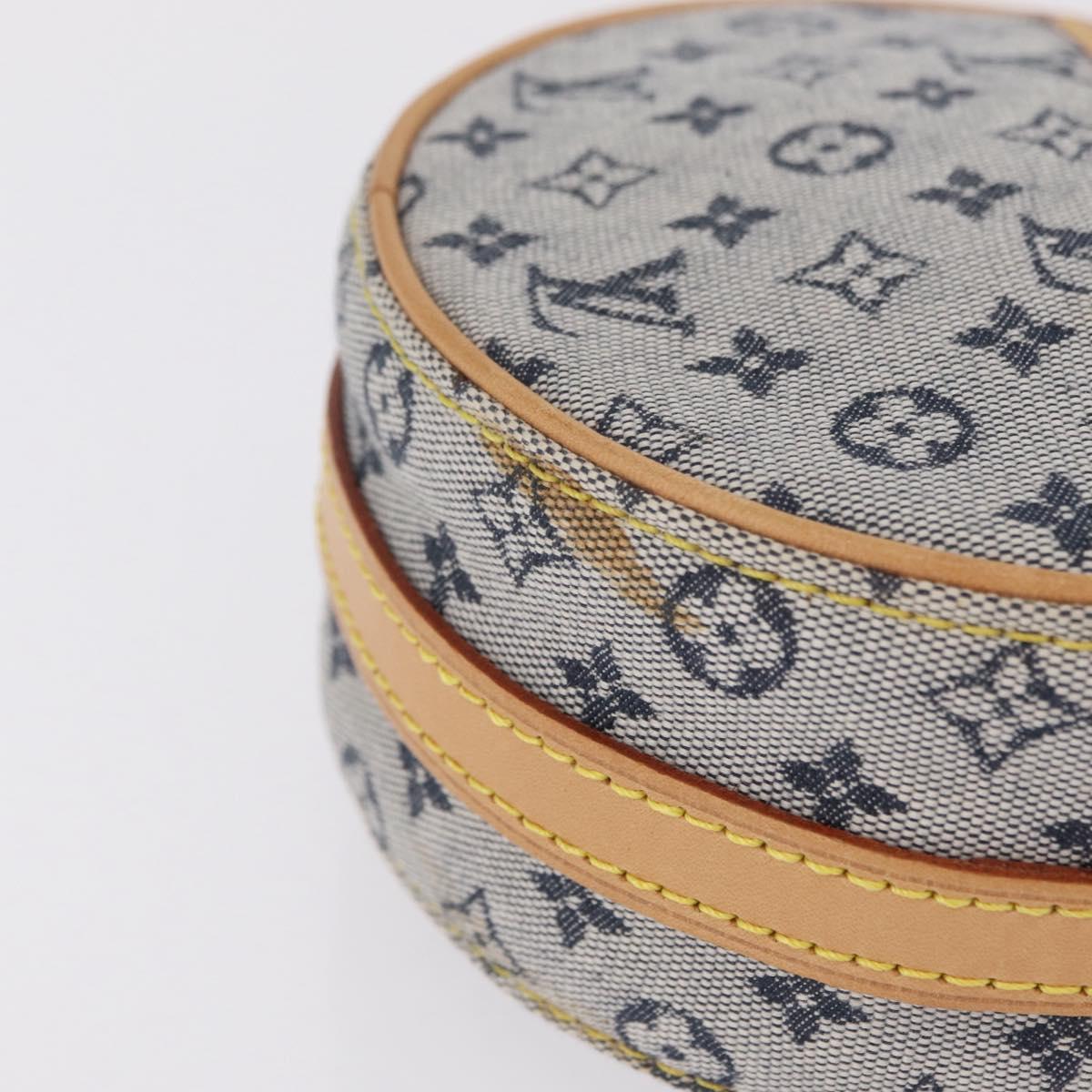 LOUIS VUITTON Monogram Mini Jeanne PM Shoulder Bag Blue M92001 LV Auth gh2364V - Jerrillo image 4