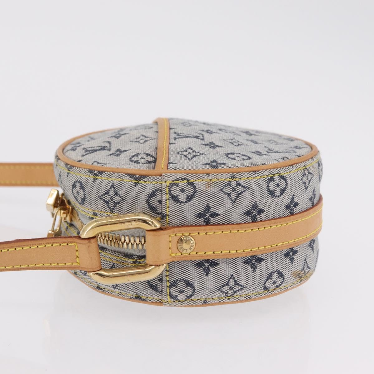 LOUIS VUITTON Monogram Mini Jeanne PM Shoulder Bag Blue M92001 LV Auth gh2364V - Jerrillo image 5