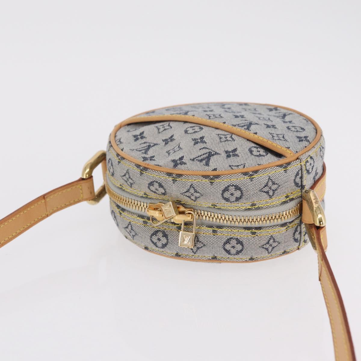 LOUIS VUITTON Monogram Mini Jeanne PM Shoulder Bag Blue M92001 LV Auth gh2364V - Jerrillo image 8