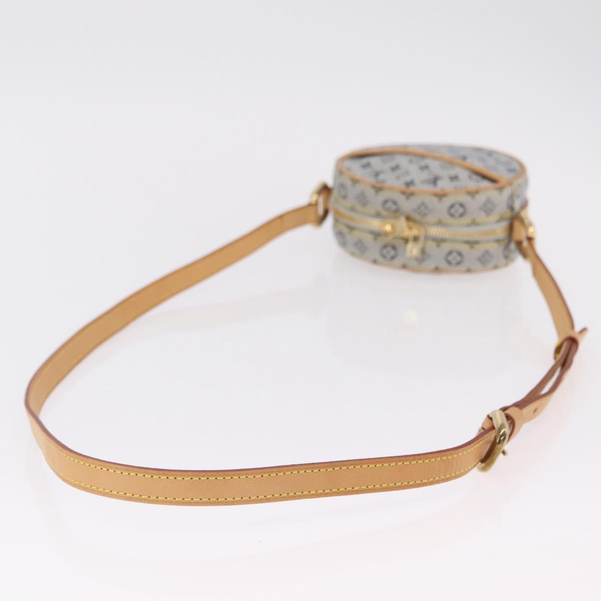LOUIS VUITTON Monogram Mini Jeanne PM Shoulder Bag Blue M92001 LV Auth gh2364V - Jerrillo image 9
