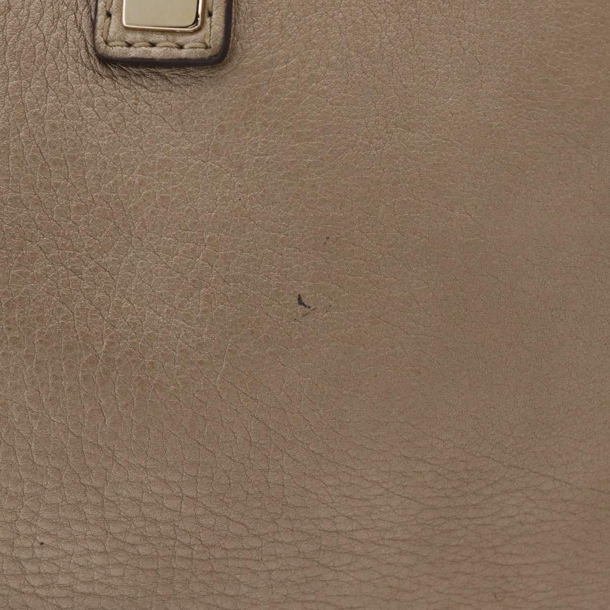 GUCCI Tote Bag Leather Gold 269945 Auth ka6435V - Jerrillo image 4
