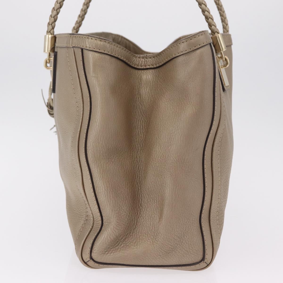 GUCCI Tote Bag Leather Gold 269945 Auth ka6435V - Jerrillo image 5