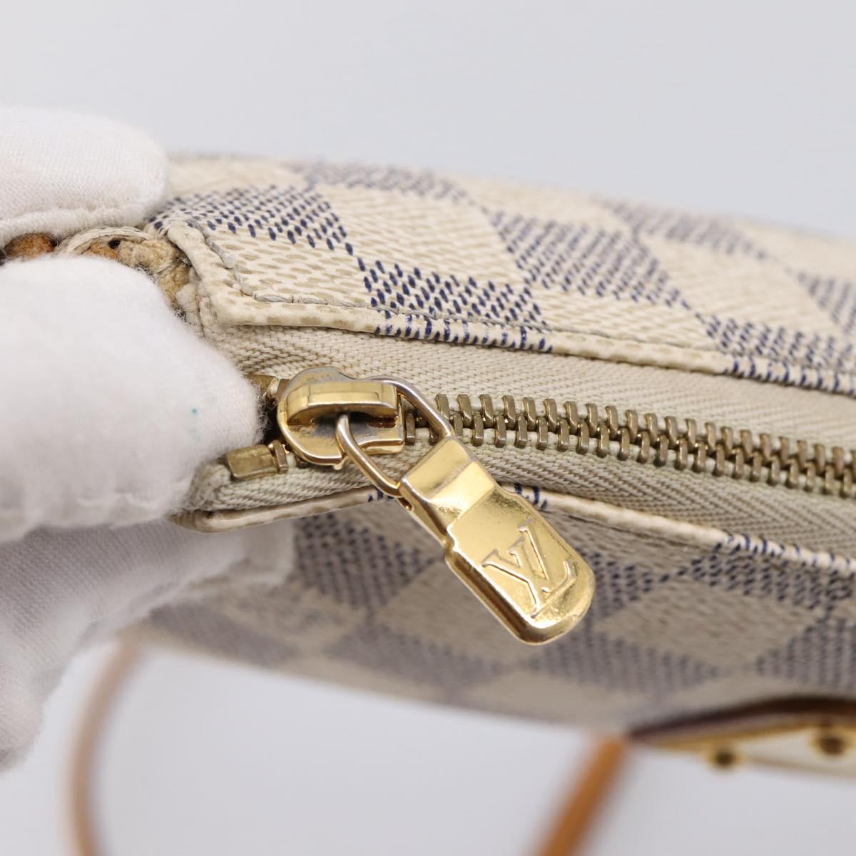 LOUIS VUITTON Damier Azur Eva Shoulder Bag N55214 LV Auth LN062 - Jerrillo image 9
