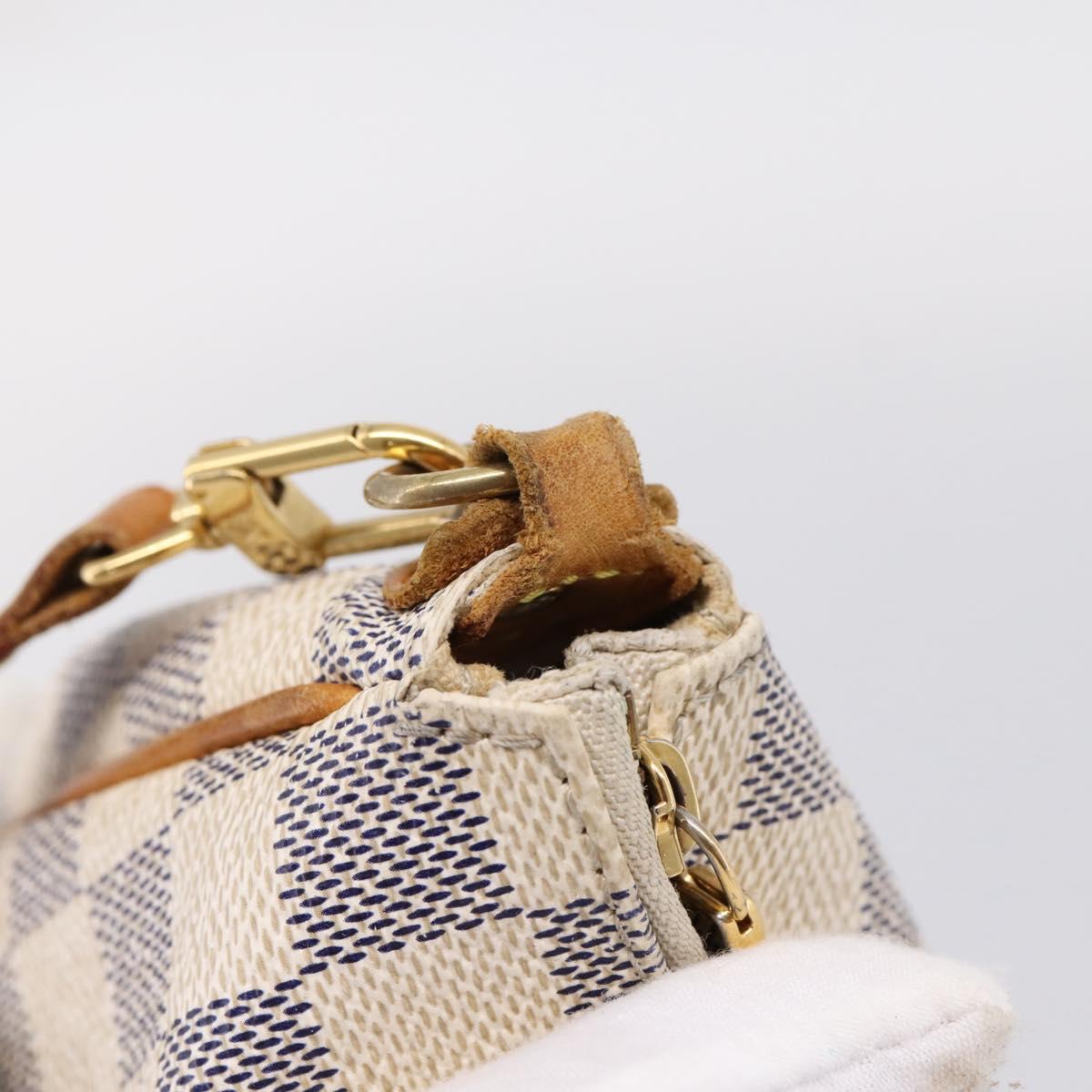 LOUIS VUITTON Damier Azur Eva Shoulder Bag N55214 LV Auth LN062 - Jerrillo image 8